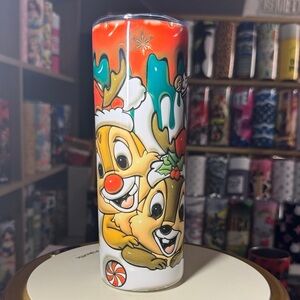 20oz Chip and Dale Christmas Tumbler
